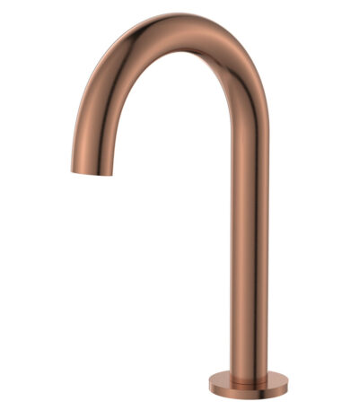 Kaya Hob-Mounted Basin/Bath Outlet, Brushed Copper