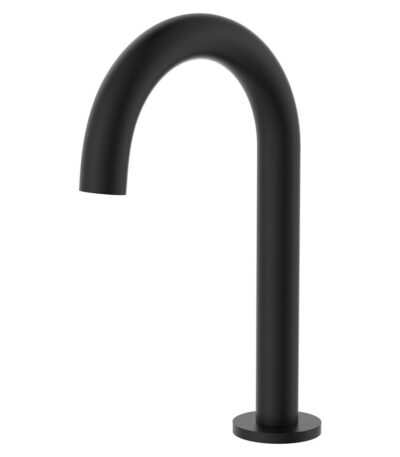 Kaya Hob-Mounted Basin/Bath Outlet, Matte Black