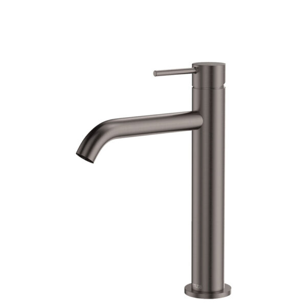 Kaya Medium Basin Mixer, Gun Metal