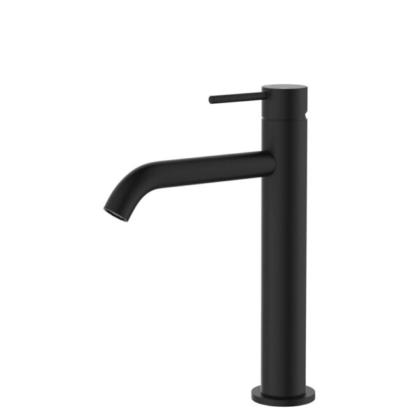 Kaya Medium Basin Mixer, Matte Black