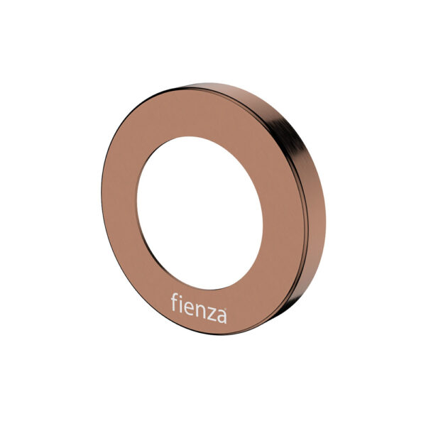 Kaya Round Cover Plate, Brushed Copper