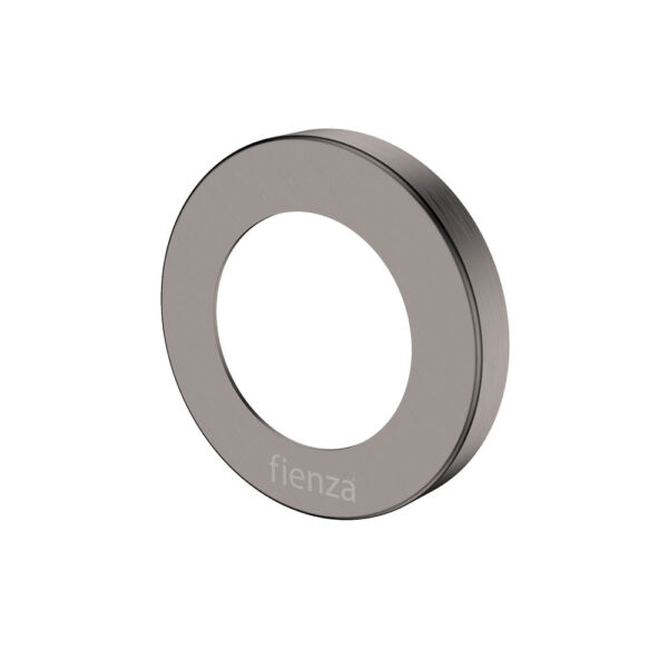 Kaya Round Cover Plate, Gun Metal