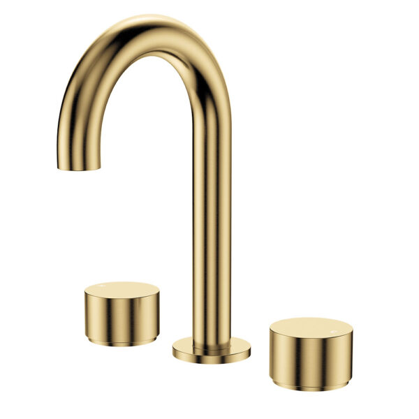 Kaya Round Hob Set, Round Taps, Urban Brass