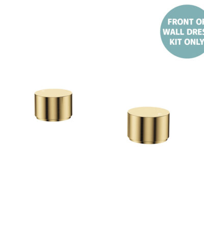 Kaya Round Hob Taps, Dress Kit, Urban Brass