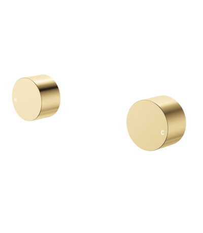 Kaya Round Wall Taps, Urban Brass
