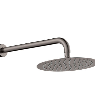 Kaya Shower Arm Set, Gun Metal