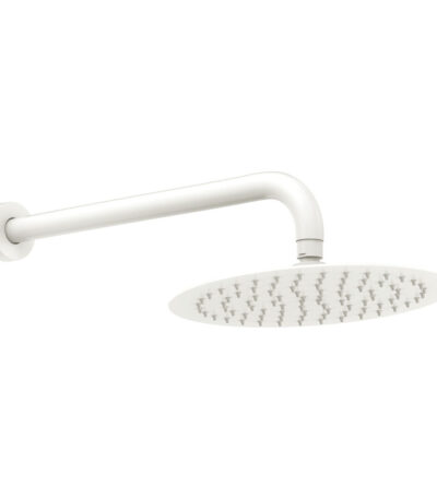 Kaya Shower Arm Set, Matte White