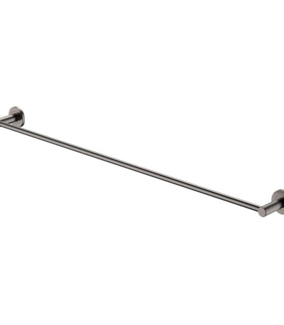 Kaya Single Towel Rail, 900mm, Gun Metal