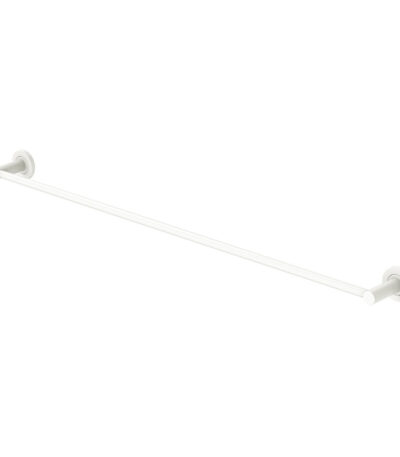 Kaya Single Towel Rail, 900mm, Matte White