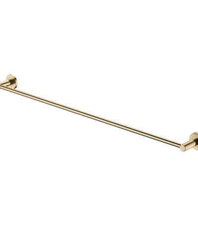 Kaya Single Towel Rail, 900mm, Urban Brass