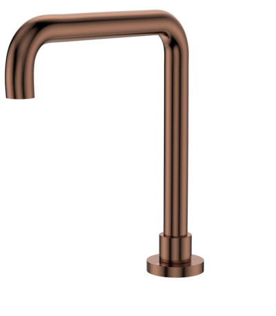 Kaya Squareline Hob Outlet, Brushed Copper