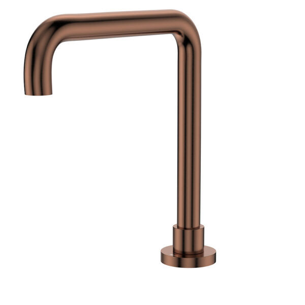 Kaya Squareline Hob Outlet, Brushed Copper