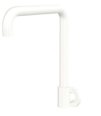 Kaya Squareline Wall Swivel Outlet Set, Matte White