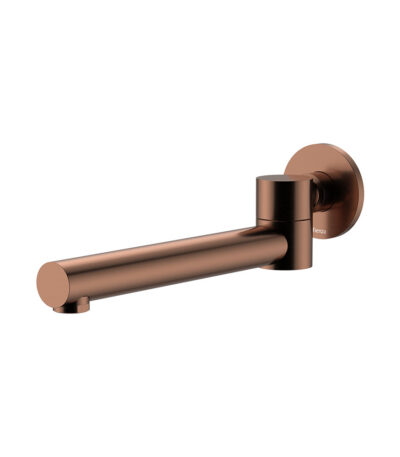 Kaya Swivel Basin/Bath Outlet, Brushed Copper