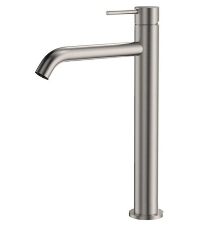 Kaya Tall Basin Mixer, Brushed Nickel