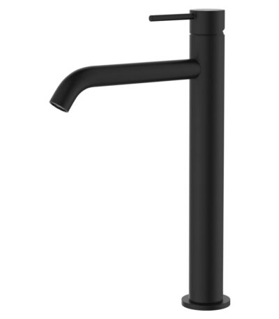Kaya Tall Basin Mixer, Matte Black