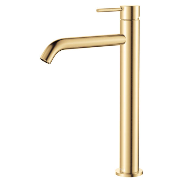 Kaya Tall Basin Mixer, Urban Brass