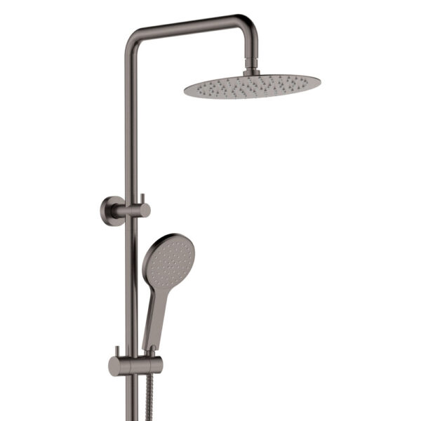 Kaya Twin Shower, Gun Metal