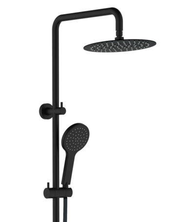 Kaya Twin Shower, Matte Black