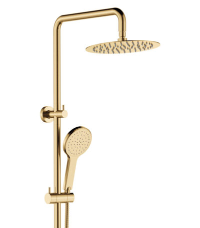 Kaya Twin Shower, Urban Brass