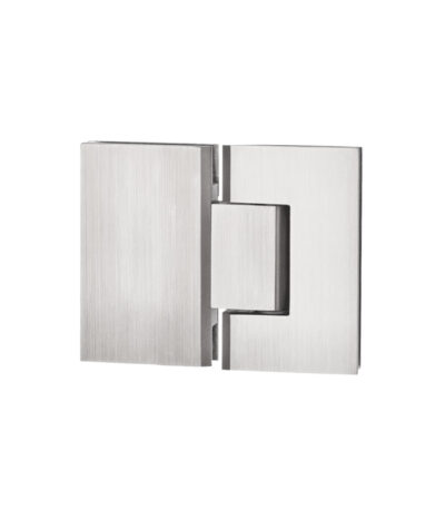 Kenzie Glass to Glass Shower Hinge - Stainless Steel