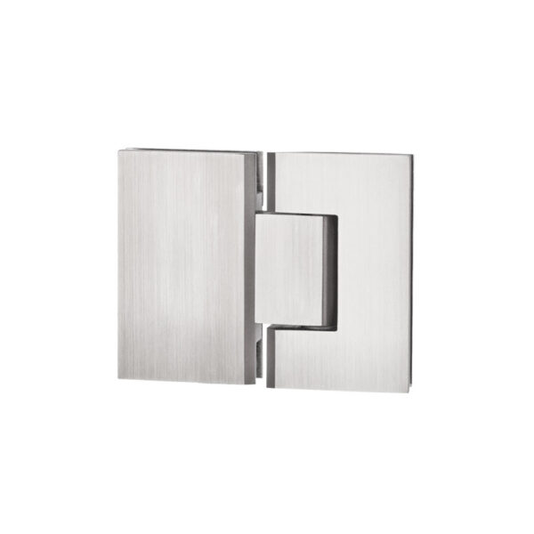 Kenzie Glass to Glass Shower Hinge - Stainless Steel