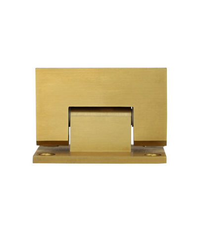 Kenzie Glass-to-Wall Shower Hinge - Brushed Brass