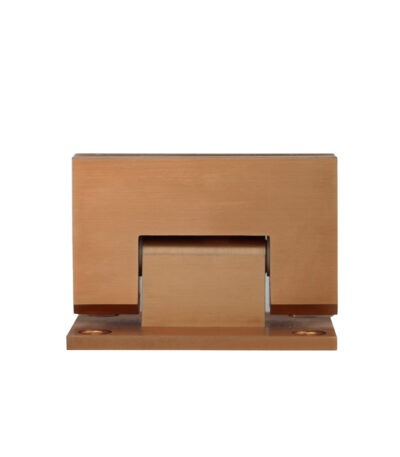 Kenzie Glass-to-Wall Shower Hinge - Brushed Copper