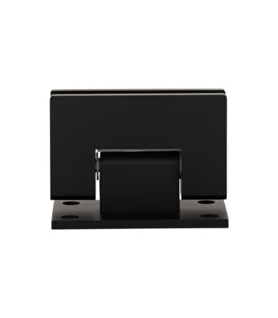 Kenzie Glass-to-Wall Shower Hinge - Matte Black