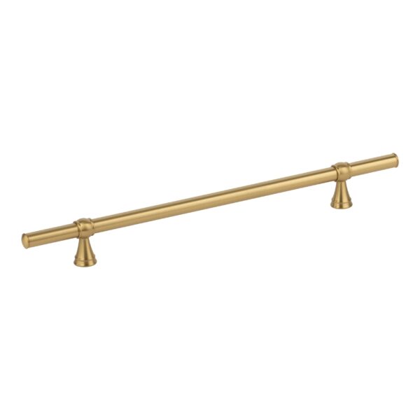 Kingsley Adjustable Cabinetry Pull 350mm - Brushed Brass