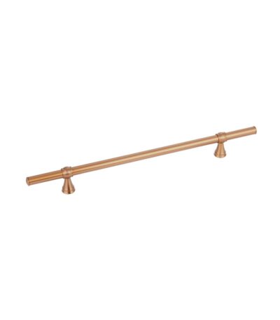 Kingsley Adjustable Cabinetry Pull 350mm - Brushed Copper