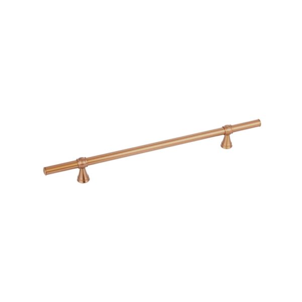 Kingsley Adjustable Cabinetry Pull 350mm - Brushed Copper
