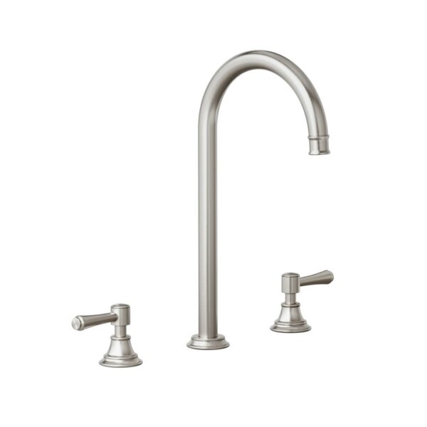 Kingsley Assembly Bench Mounted Set - Brushed Nickel