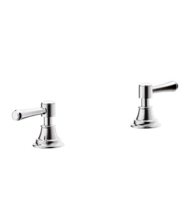 Kingsley Assembly Bench-Mounted Taps - Chrome