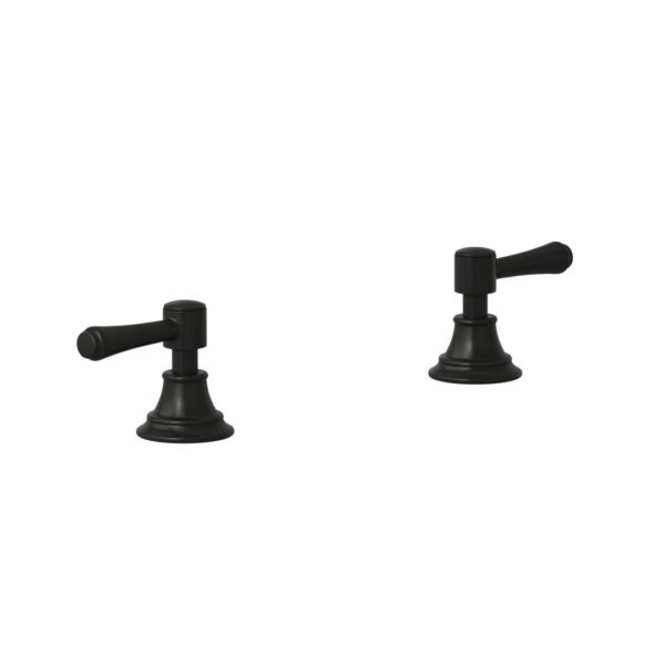 Kingsley Assembly Bench-Mounted Taps - Matte Black