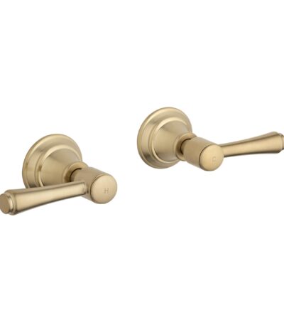 Kingsley Assembly Taps - Brushed Brass