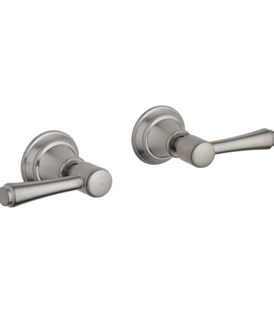 Kingsley Assembly Taps - Brushed Nickel