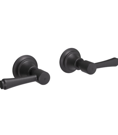 Kingsley Assembly Taps - Matte Black