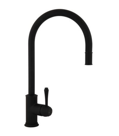 Kingsley Commercial Pull-Out Kitchen Mixer - Matte Black