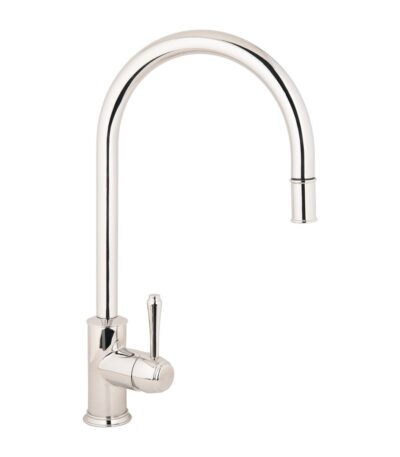 Kingsley Commercial Pull-Out Kitchen Mixer - Polished Stainless