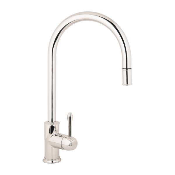 Kingsley Commercial Pull-Out Kitchen Mixer - Polished Stainless