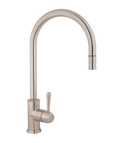 Kingsley Commercial Pull-Out Kitchen Mixer - Stainless Steel