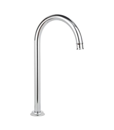 Kingsley Gooseneck Swivel Hob Spout - Chrome