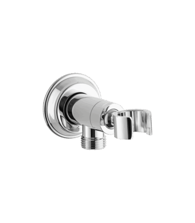 Kingsley Hand Shower Holder & BP - Chrome