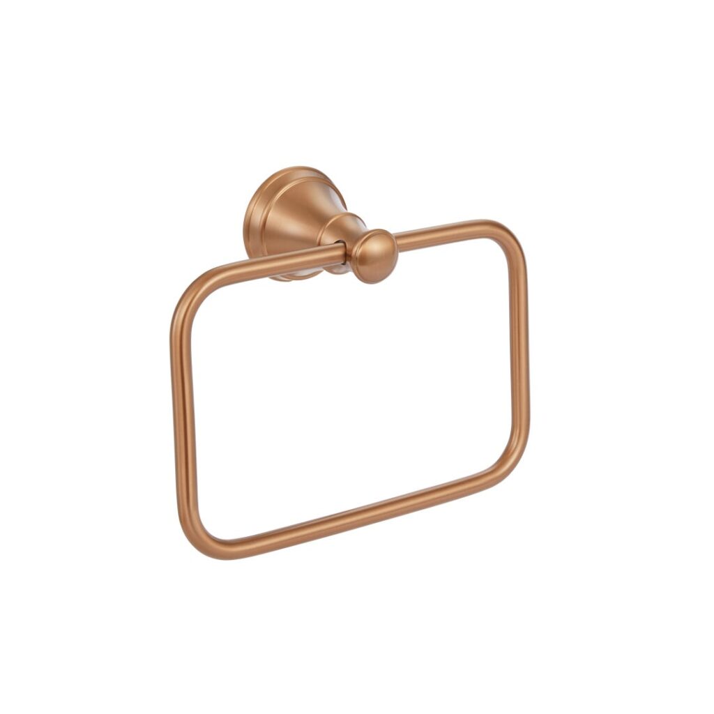 Kingsley Hand Towel Holder - Brushed Copper