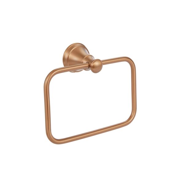 Kingsley Hand Towel Holder - Brushed Copper