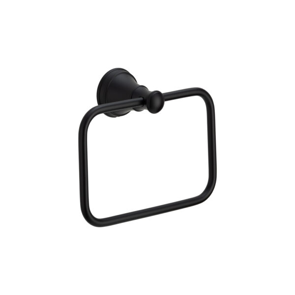 Kingsley Hand Towel Holder - Matte Black