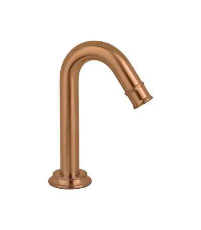 Kingsley Mini Hob Spout - Brushed Copper