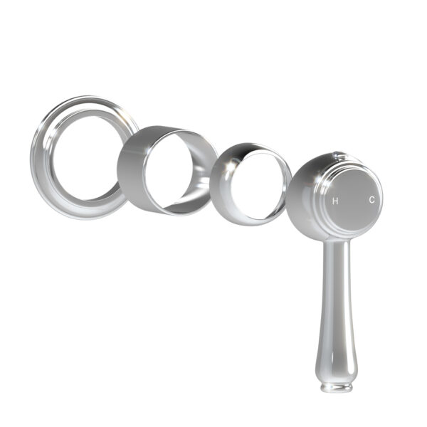Kingsley Minimal Handle Kit - Chrome