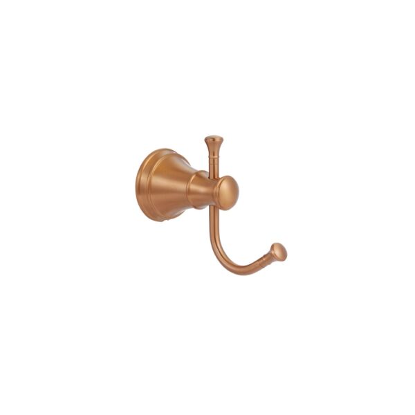 Kingsley Robe Hook - Brushed Copper